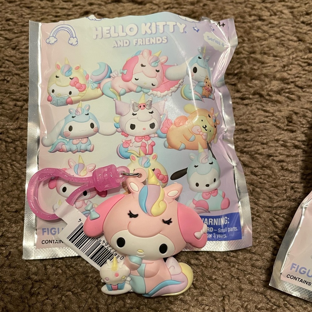Brand New Hello Kitty & Friends Figural Bag Clip - My Melody